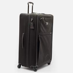 TUMI Black Nylon 4 Wheeled Alpha 3 Worldwide Trip Expandable Packing Case