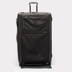 TUMI Black Nylon 4 Wheeled Alpha 3 Worldwide Trip Expandable Packing Case
