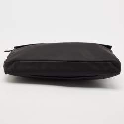 Pre Owned TUMI Black Nylon and Leather Slim Laptop Bag