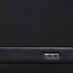 Pre Owned TUMI Black Nylon Alpha Triple Zip Clutch