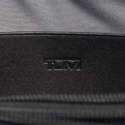 Pre Owned TUMI Black Nylon Alpha Triple Zip Clutch