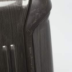 Pre Owned TUMI Brown Polycarbonate 4 Wheeled Vapor Carry-On Luggage