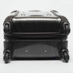 Pre Owned TUMI Brown Polycarbonate 4 Wheeled Vapor Carry-On Luggage