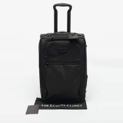 Pre Owned TUMI Black Nylon 2 Wheeled Expandable Carry-On Luggage
