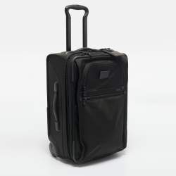 Pre Owned TUMI Black Nylon 2 Wheeled Expandable Carry-On Luggage