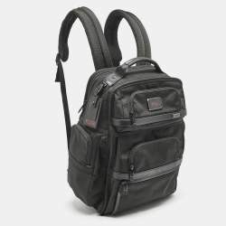 Pre Owned TUMI Black Nylon Alpha 3 Brief Backpack