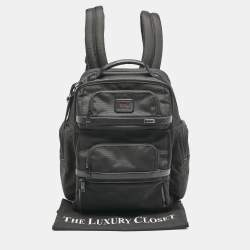 Pre Owned TUMI Black Nylon Alpha 3 Brief Backpack