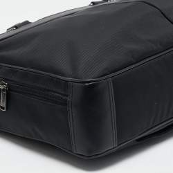 TUMI Black Nylon Berwick Double Zip Briefcase