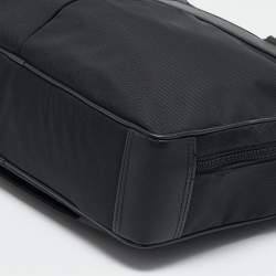 TUMI Black Nylon Berwick Double Zip Briefcase