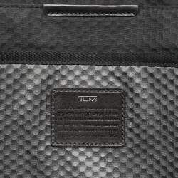 TUMI Black/Brown Nylon Alpha Bravo Andrews Slim Briefcase