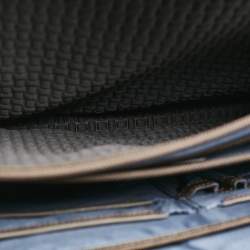 TUMI Grey/Brown Fabric and Leather Alpha 3 Slim Three Way Laptop Bag