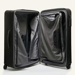 TUMI Black Nylon 4 Wheeled Alpha 3 Expandable Extended Trip Luggage
