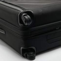 TUMI Black Nylon 4 Wheeled Alpha 3 Expandable Extended Trip Luggage