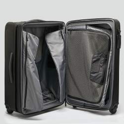 TUMI Black Nylon 4 Wheeled Alpha 3 Expandable Short Trip Luggage