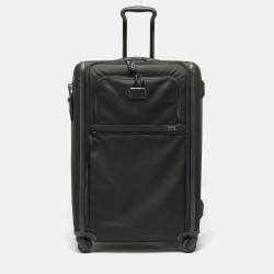 TUMI Black Nylon 4 Wheeled Alpha 3 Expandable Short Trip Luggage