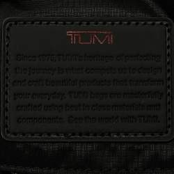 TUMI Black Nylon 4 Wheeled Alpha 3 Expandable Dual Access International Carry-On Luggage