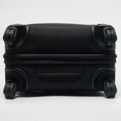 TUMI Black Nylon 4 Wheeled Alpha 3 Expandable Dual Access International Carry-On Luggage