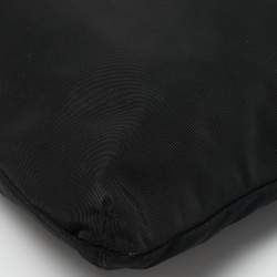 TUMI Black Nylon Flat Crossbody Bag
