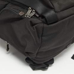 TUMI Black/Brown Nylon Alpha Bravo Kingsville Deluxe Backpack