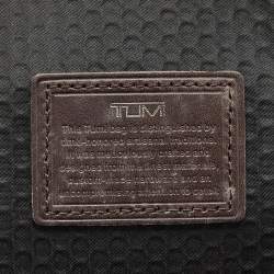 TUMI Black/Brown Nylon Alpha Bravo Kingsville Deluxe Backpack