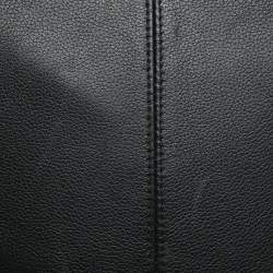 TUMI Black Leather Harrison Bradner Backpack
