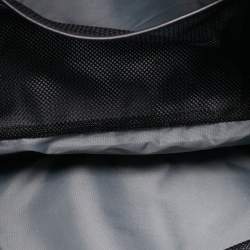 Pre Owned TUMI Military Green/Black Nylon and Leather Weekender Tote