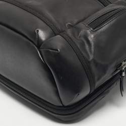 Pre Owned TUMI Black Coated Canvas Alpha Bravo Knox Backpack