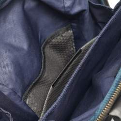 Pre Owned TUMI Black Coated Canvas Alpha Bravo Knox Backpack