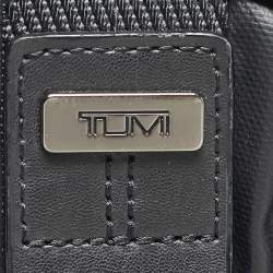 Pre Owned TUMI Black Coated Canvas Alpha Bravo Knox Backpack