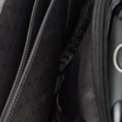 Pre Owned TUMI Black Canvas Alpha Compact Wheeled Brief Trolley