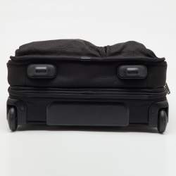 Pre Owned TUMI Black Canvas Alpha Compact Wheeled Brief Trolley