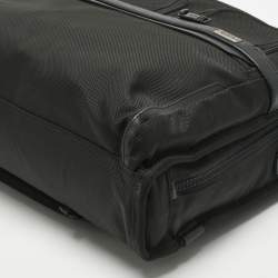 Pre Owned TUMI Black Nylon Large Alpha 3 Compact Laptop Briefcase Bag