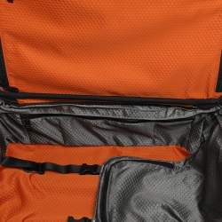 Pre Owned Tumi Army Green Nylon Alpha Bravo McConnell Zip Expandable Carry-On Wheel Suitcase