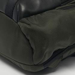 Pre Owned TUMI Green/Black Nylon Alpha Bravo Nellis Backpack