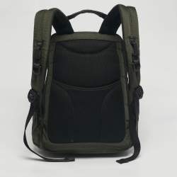 Pre Owned TUMI Green/Black Nylon Alpha Bravo Nellis Backpack