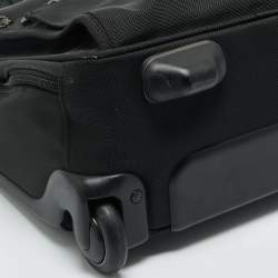مملوكة مسبقًا حقيبة تومي سوداء نايلون عجلتين G4 حجم مضغوط للحقائب المحمولة