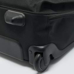 مملوكة مسبقًا حقيبة تومي سوداء نايلون عجلتين G4 حجم مضغوط للحقائب المحمولة