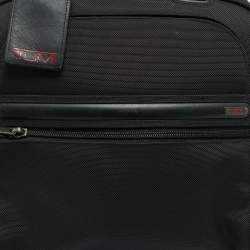 مملوكة مسبقًا حقيبة تومي سوداء نايلون عجلتين G4 حجم مضغوط للحقائب المحمولة