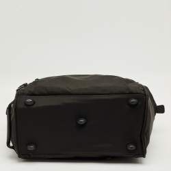 Pre Owned TUMI Black Nylon Alpha 2 Framed Soft Duffel Bag