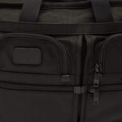 Pre Owned TUMI Black Nylon Alpha 2 T Pass Expandable Briefcase Bag