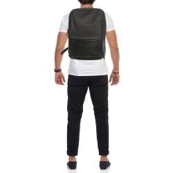 Pre Owned TUMI Black Fabric Honeycomb Tahoe Butler Backpack