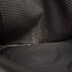 Pre Owned TUMI Grey/Brown Canvas Alpha Bravo Kingsville Deluxe Backpack