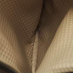 Pre Owned حقيبة ظهر تومي الفا برافو مونتيري حمالة جلد بني ونايلون