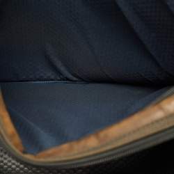 مملوكة مسبقًا حقيبة كمبيوتر تومي الفا برافو الباني رفيعة جلد أسود 