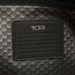 مملوكة مسبقًا حقيبة كمبيوتر تومي الفا برافو الباني رفيعة جلد أسود 