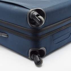 Pre Owned TUMI Gen 4.2 Cintinental Navy Blue Nylon 4 Wheeled Expandable Long Trip Luggage