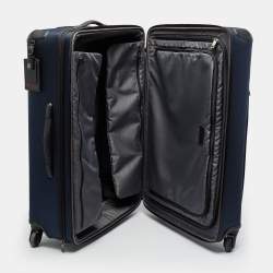 Pre Owned TUMI Gen 4.2 Cintinental Navy Blue Nylon 4 Wheeled Expandable Long Trip Luggage