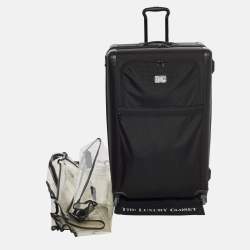 Pre Owned TUMI Alpha Gen 4.2 Black Nylon 4 Wheeled Expandable Extended Trip Luggage