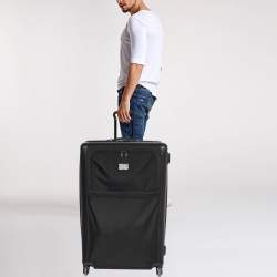 Pre Owned TUMI Alpha Gen 4.2 Black Nylon 4 Wheeled Expandable Extended Trip Luggage