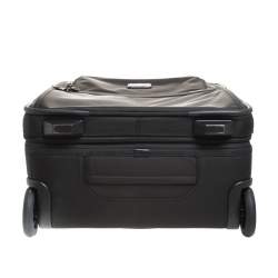 Pre Owned TUMI Black Nylon Alpha 2 Frequent Traveller Expandable Wheeled Luggage 